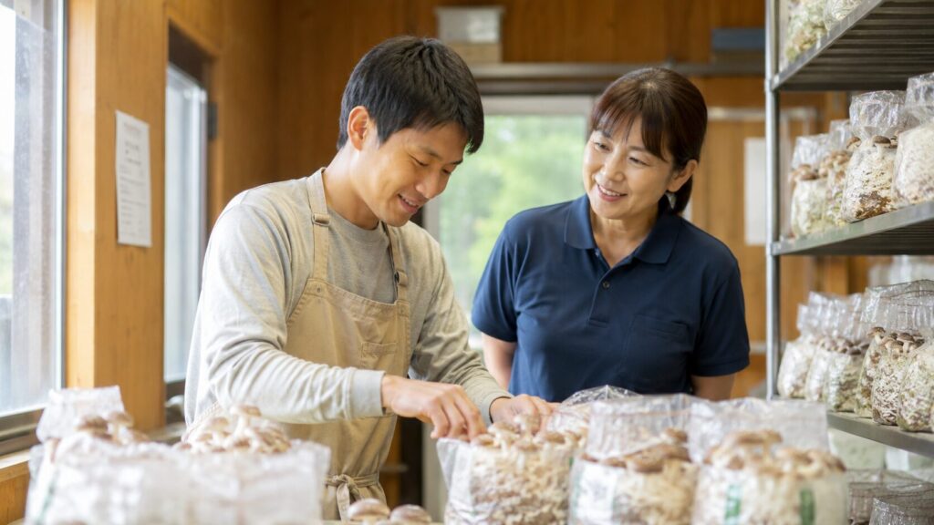 きのこ栽培で働く自信を育てる｜小田原の就労支援＆グループホーム